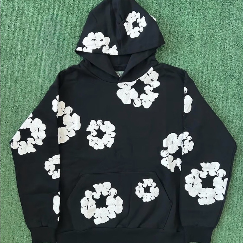Black Denim Tears Hoodie